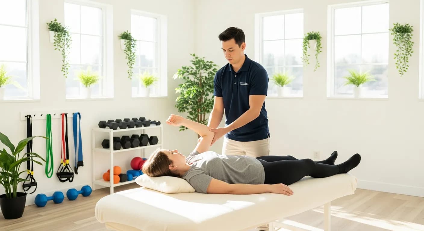 Physios at work